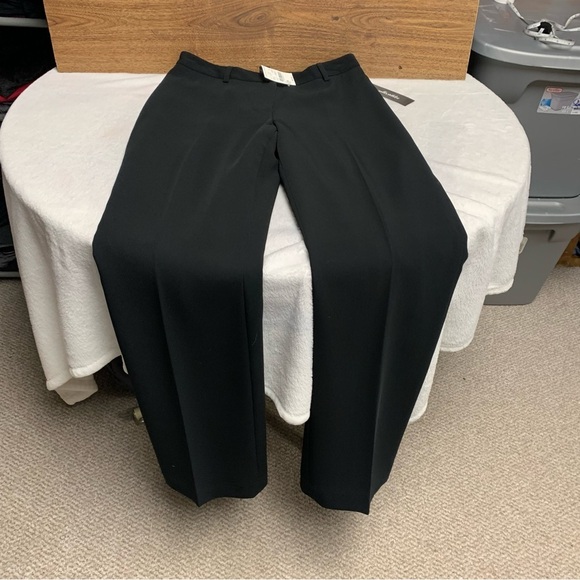 Casual Corner black slacks size 4 NWT Fully lined and great career pants - Picture 7 of 12